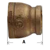 Bronze Reducing Coupling Diagram